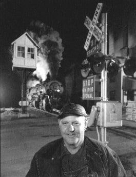 O. Winston Link, NW819, Crossing Luray, Hagerstown, MD, 1956