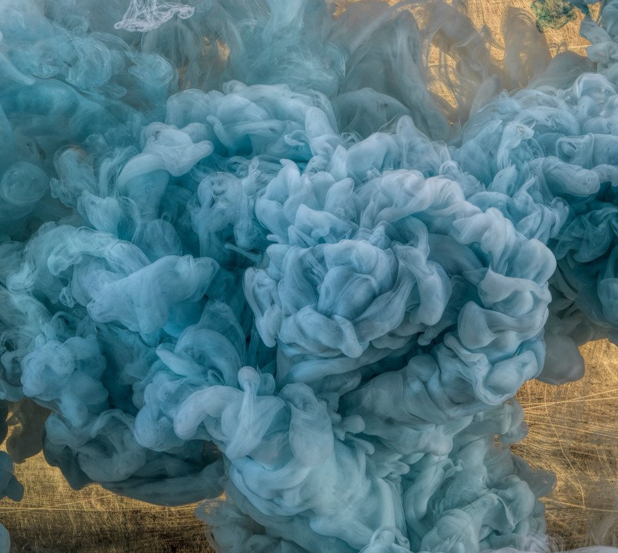 Kim Keever, Abstract 62223b, 2022