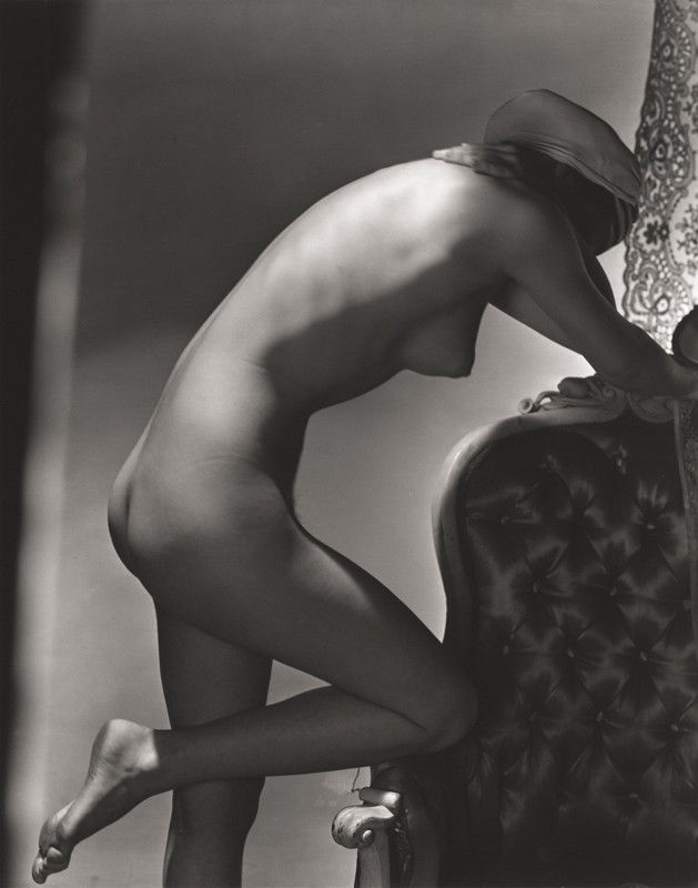 Horst P. Horst, Female Nude with Chair, 1941