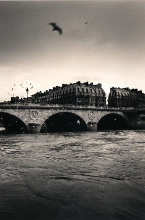 Michael Kenna, Bird Carousel, Paris, France, 1997
