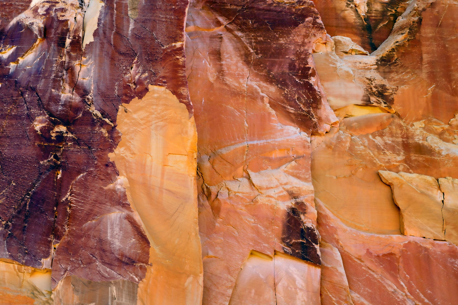 Sally Gall, Fracture Zone: Ochre, 2022