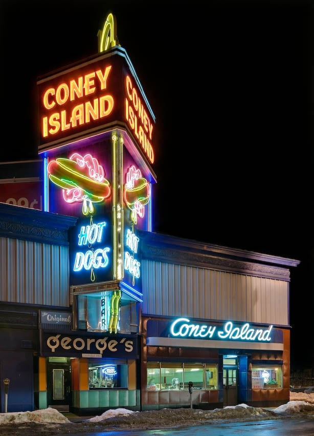 John Woolf, Coney Island Hot Dog, Worcester, MA, 2009