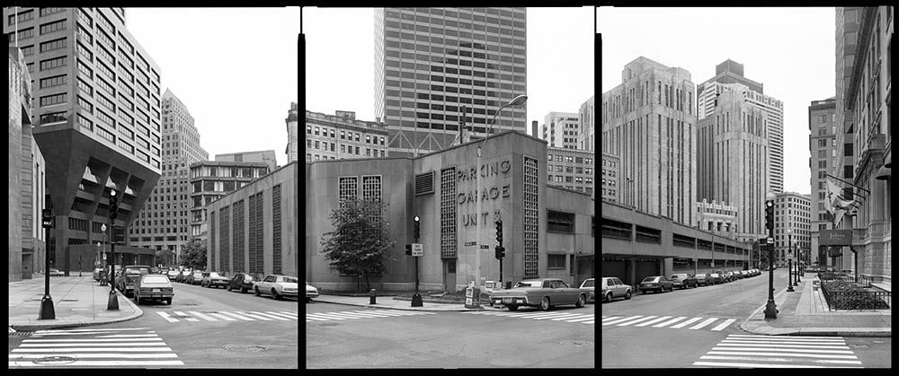 John Woolf, Franklin & Pearl Streets, Boston, Massachusetts, 1986