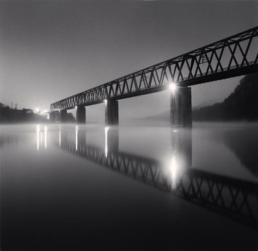Michael Kenna, Namhangang Iron Bridge, Danyang, Chungcheongbukdo, South Korea, 2010