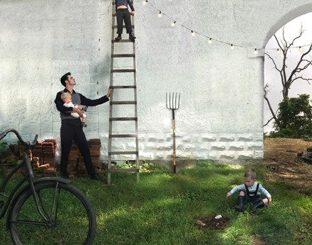 Julie Blackmon, Party Lights, 2008