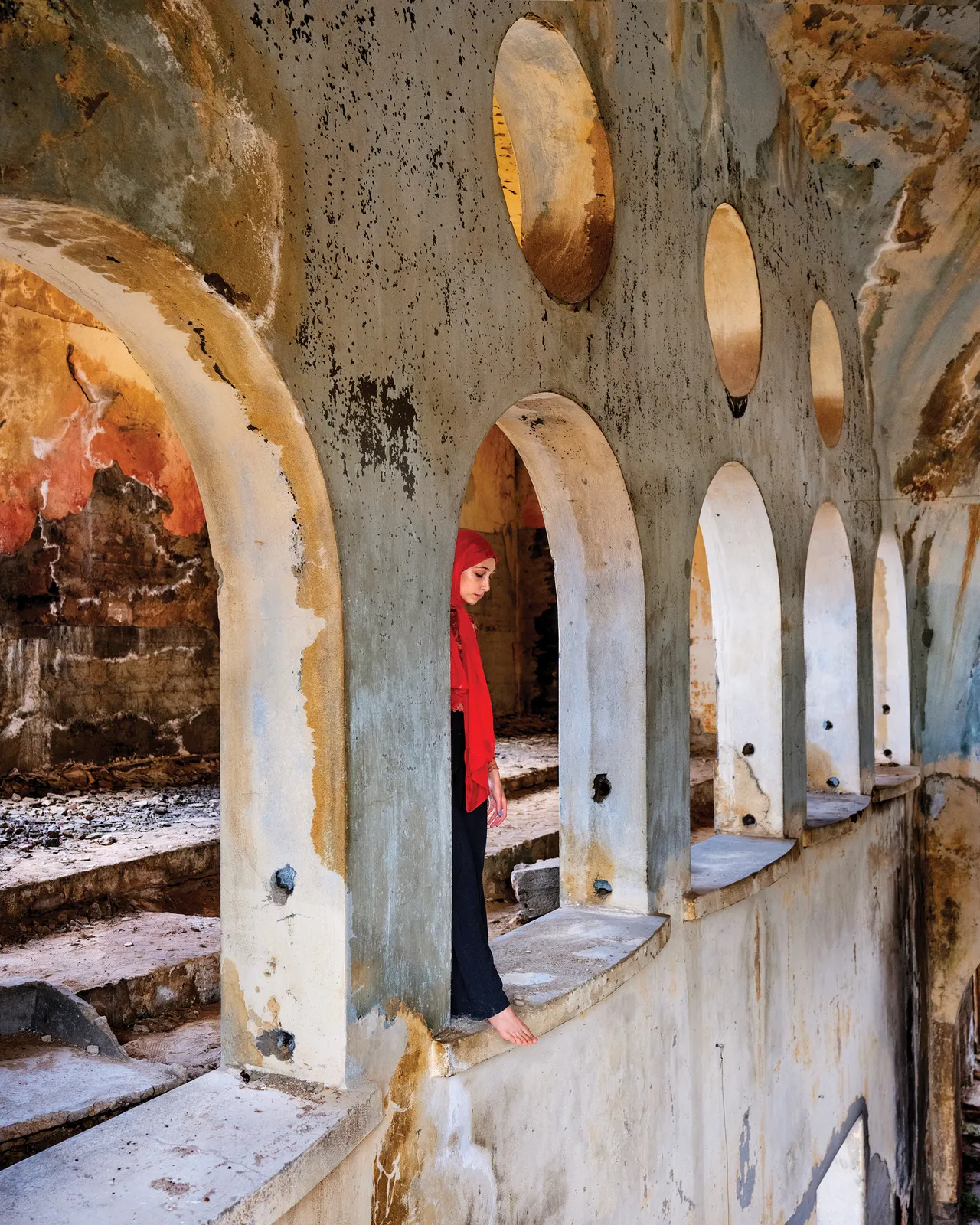 Rania Matar, Fawzia, Bhamdoun Synagogue, Bhamdoun, Lebanon, 2022