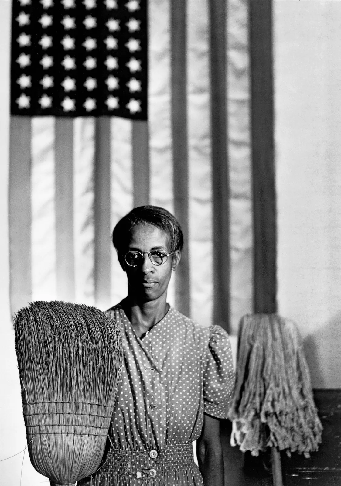 Gordon Parks, American Gothic (Ella Watson), Washington, D.C. (GP05583), 1942