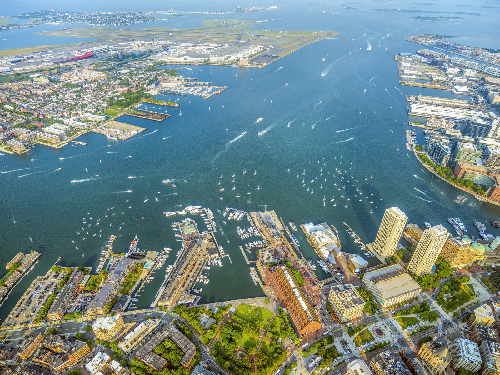 Jeffrey Milstein, Boston Harbor 1, 2024
