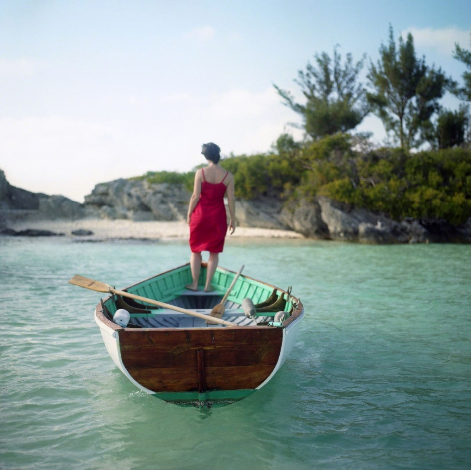 Cig Harvey, Flood Tide, Self-portrait, Mangrove Bay, Bermuda, 2005