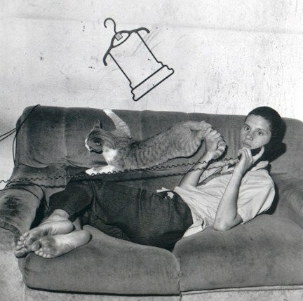 Roger Ballen, Eugene on the Phone, 2000