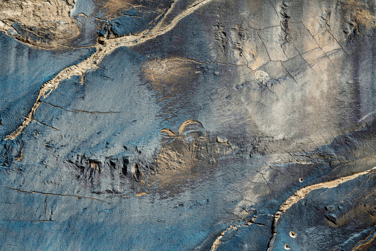 Sally Gall, Satellite View: Polar Region, 2022