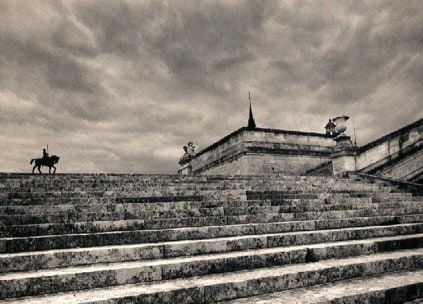 Michael Kenna, Equestrian, Chantilly, France.