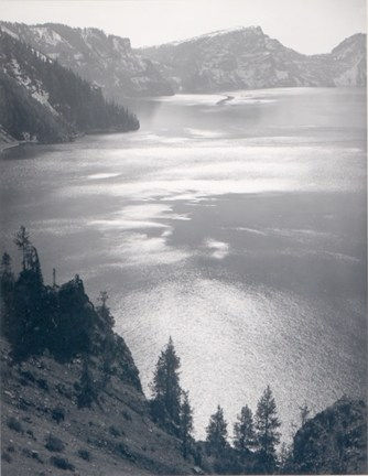 Ansel Adams, Afternoon Sun, Crater Lake National Park, Oregon, 1943/1950
