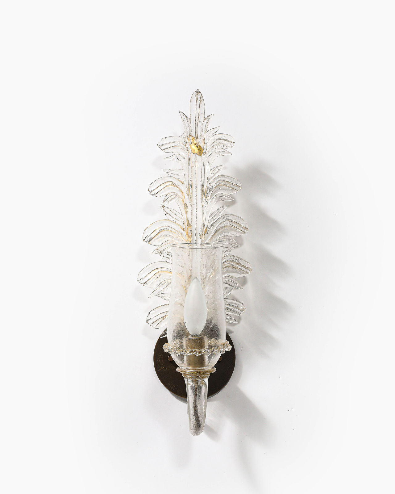 Seguso Verti D'Arte, Glass Sconces
