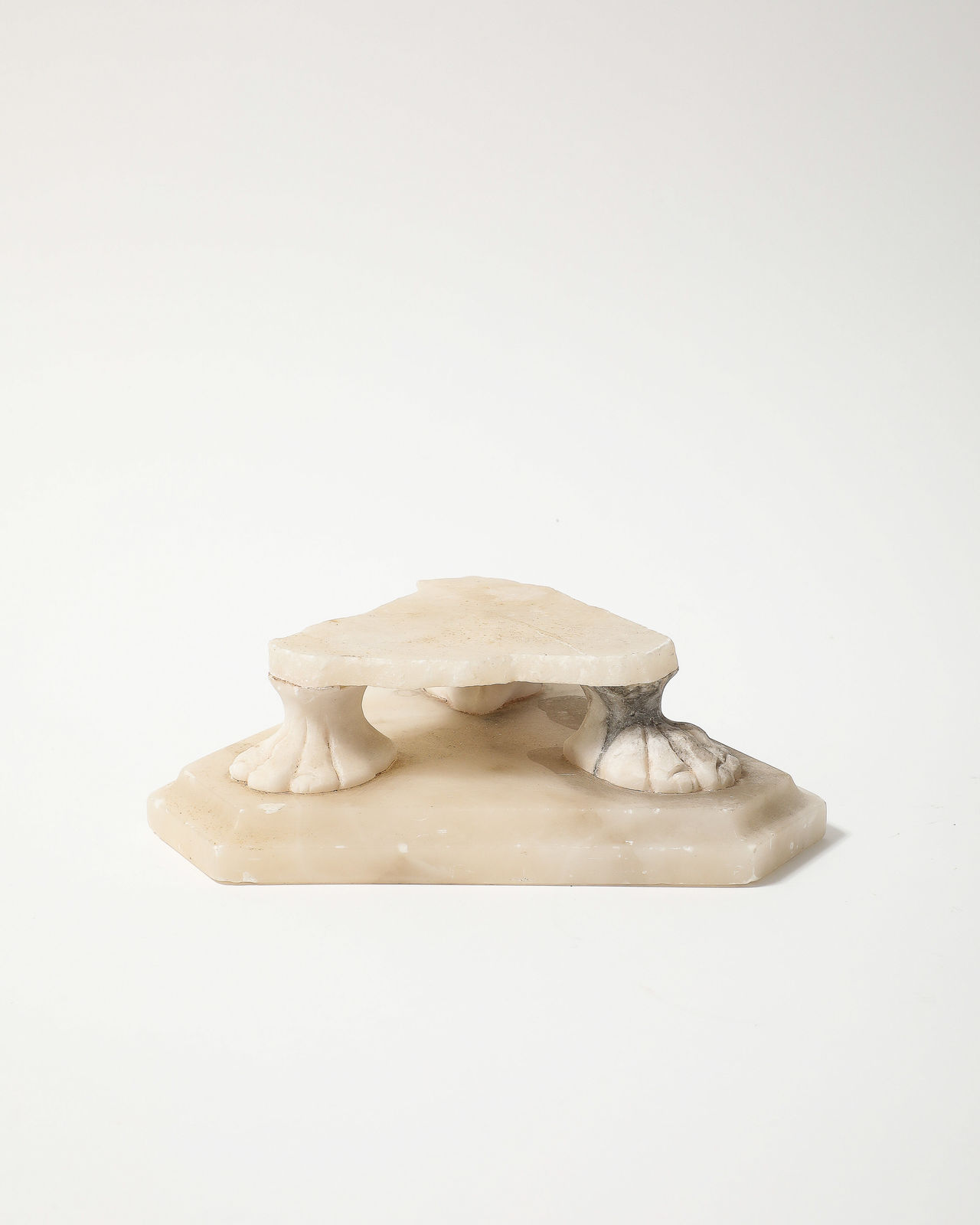 Plinth with Lion Paw Motif