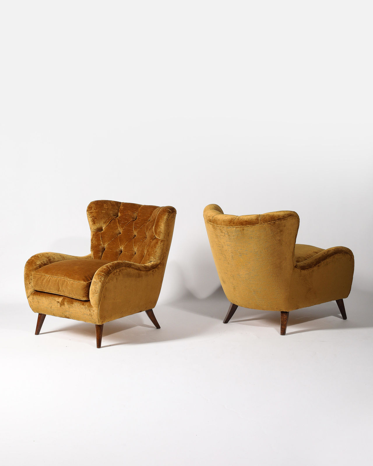 Tufted Armchairs