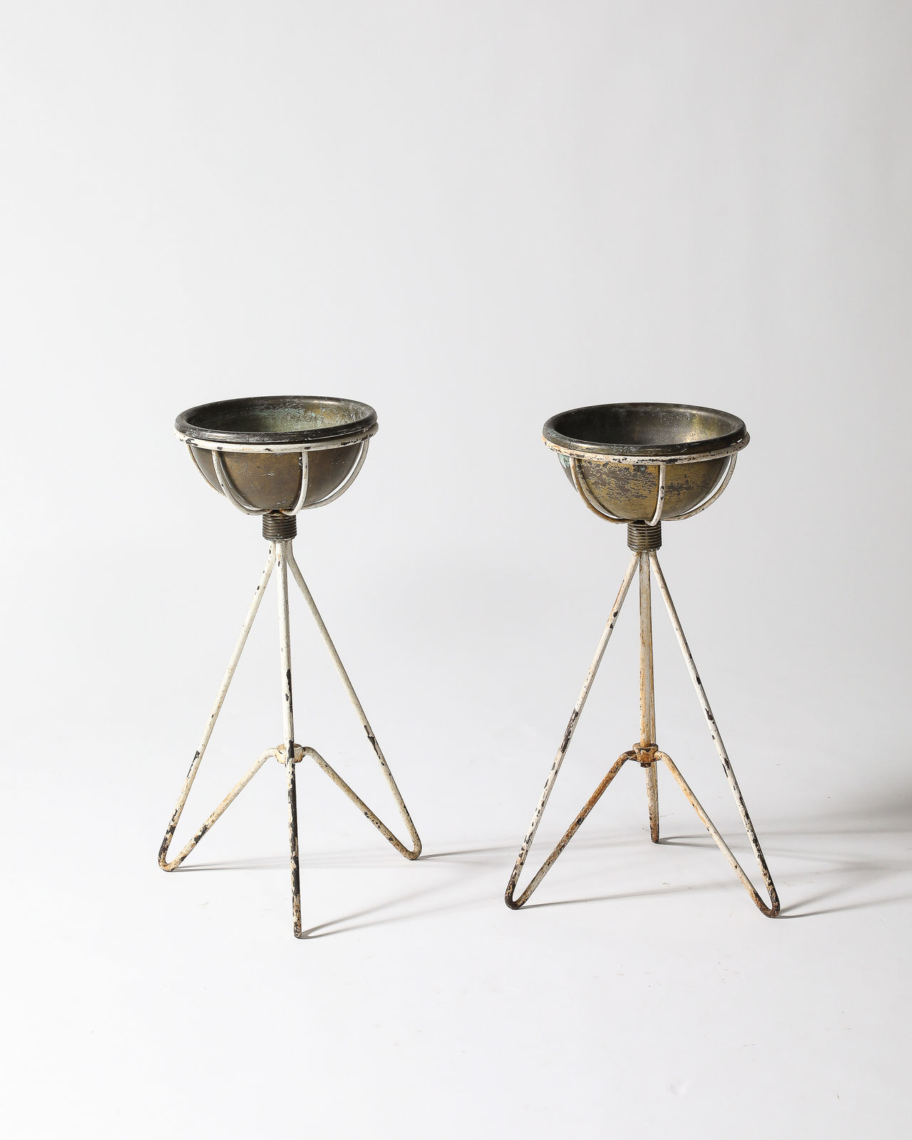 Plant Stand with Copper Pot