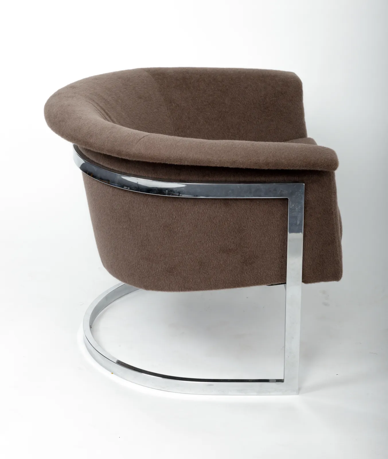 In the Manner of Milo Baughman, Pair of Lounge Chairs, c. 1970