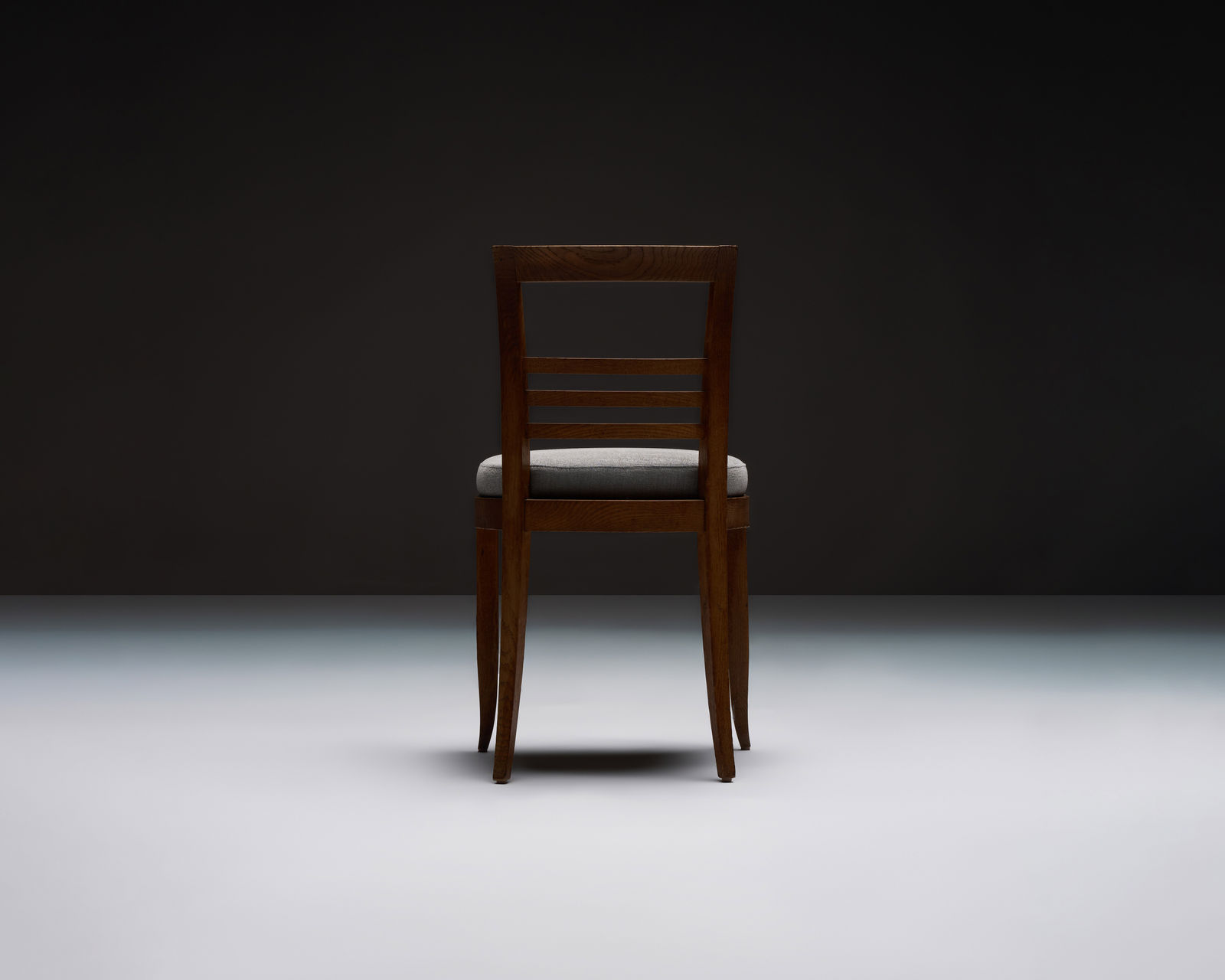 Set of Six Elm Dining Chairs