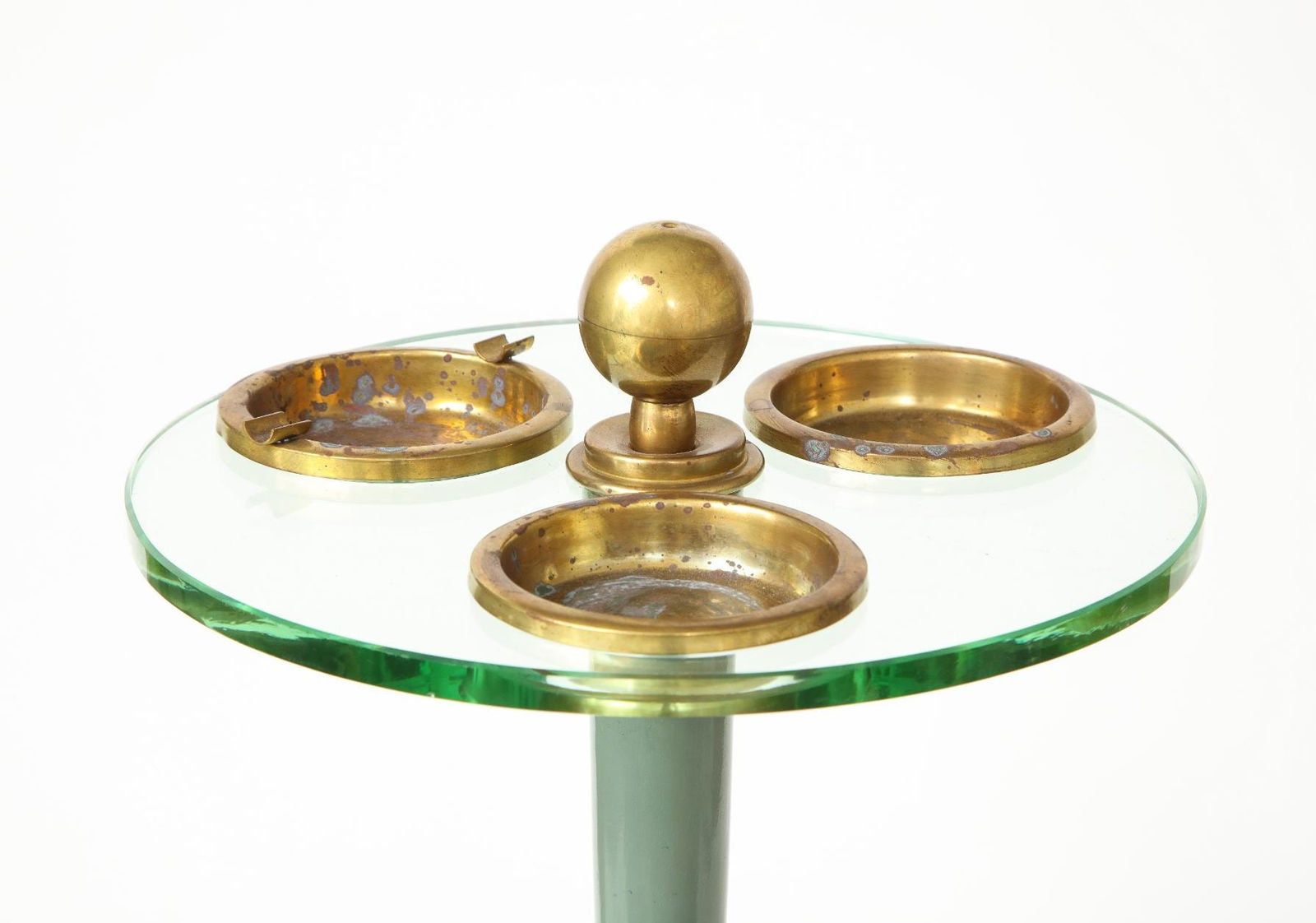 Vintage Fontana Arte Style Ashtray Table