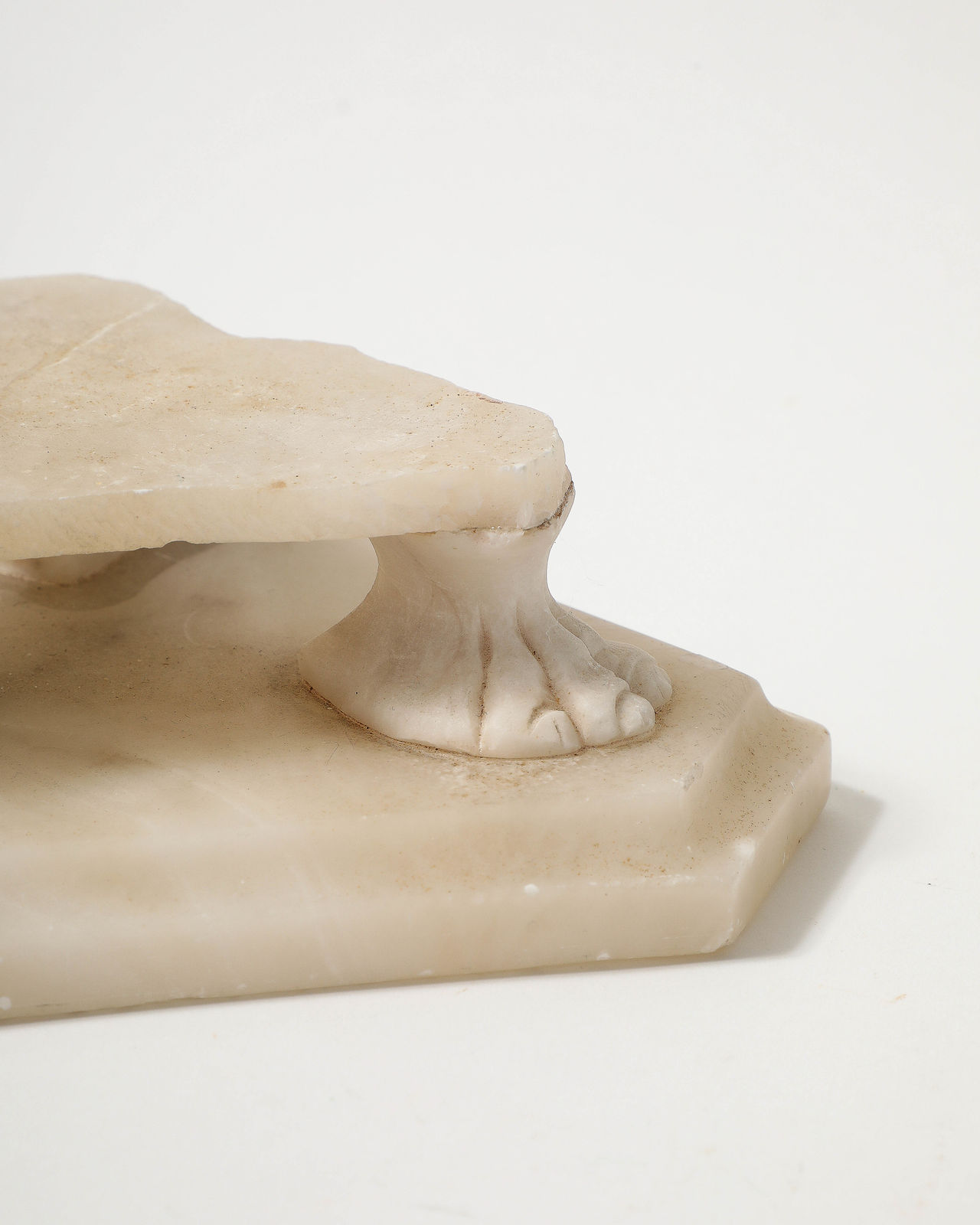 Plinth with Lion Paw Motif