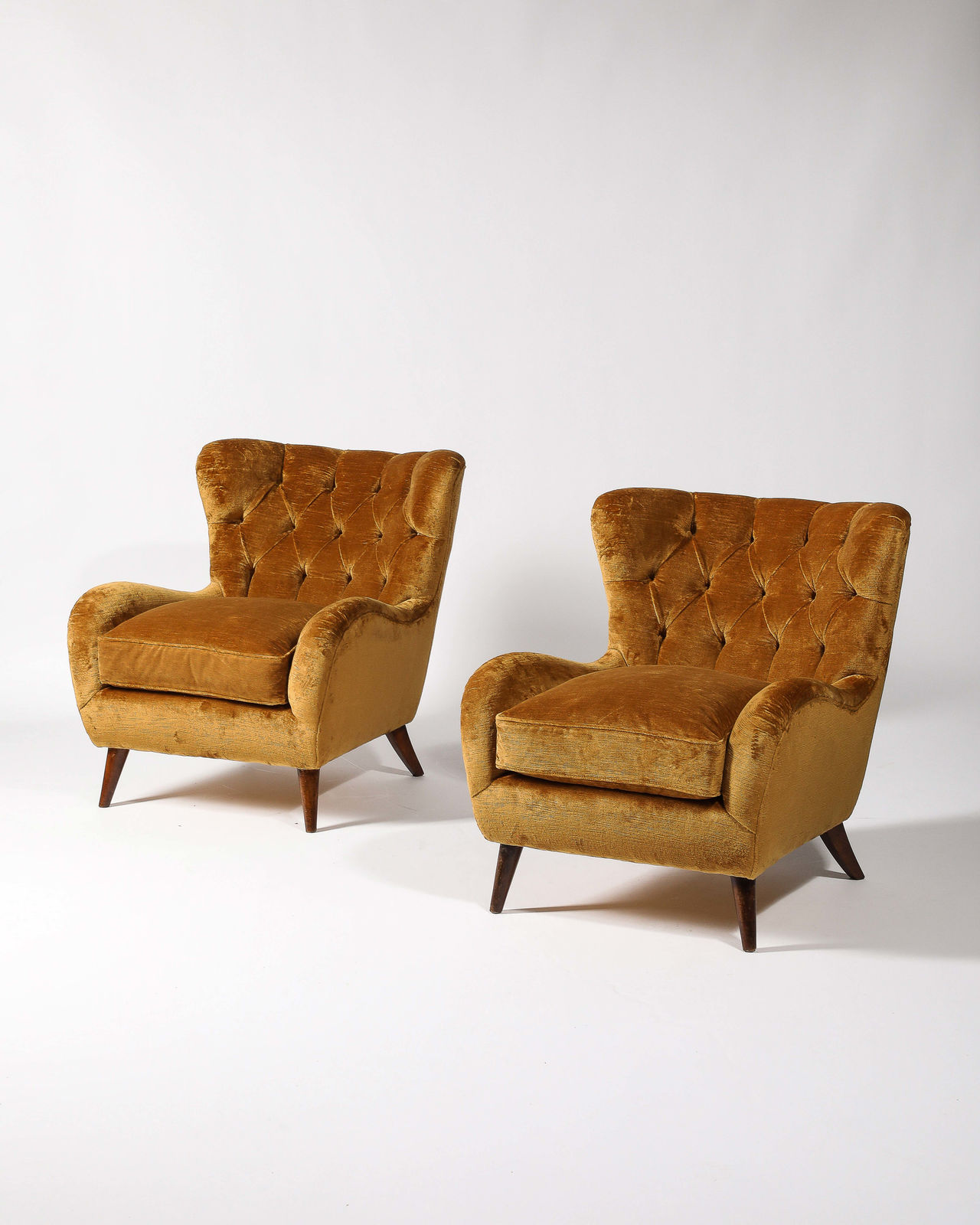 Tufted Armchairs