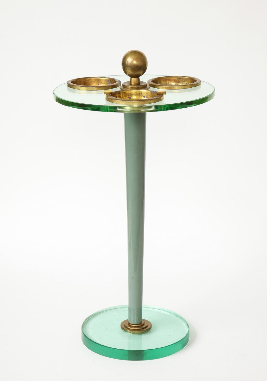 Vintage Fontana Arte Style Ashtray Table