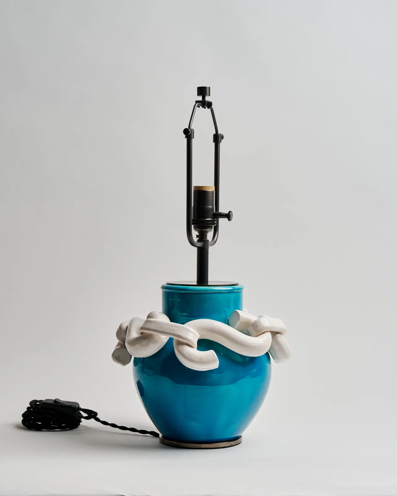 Attributed to Jean Besnard, Table Lamp