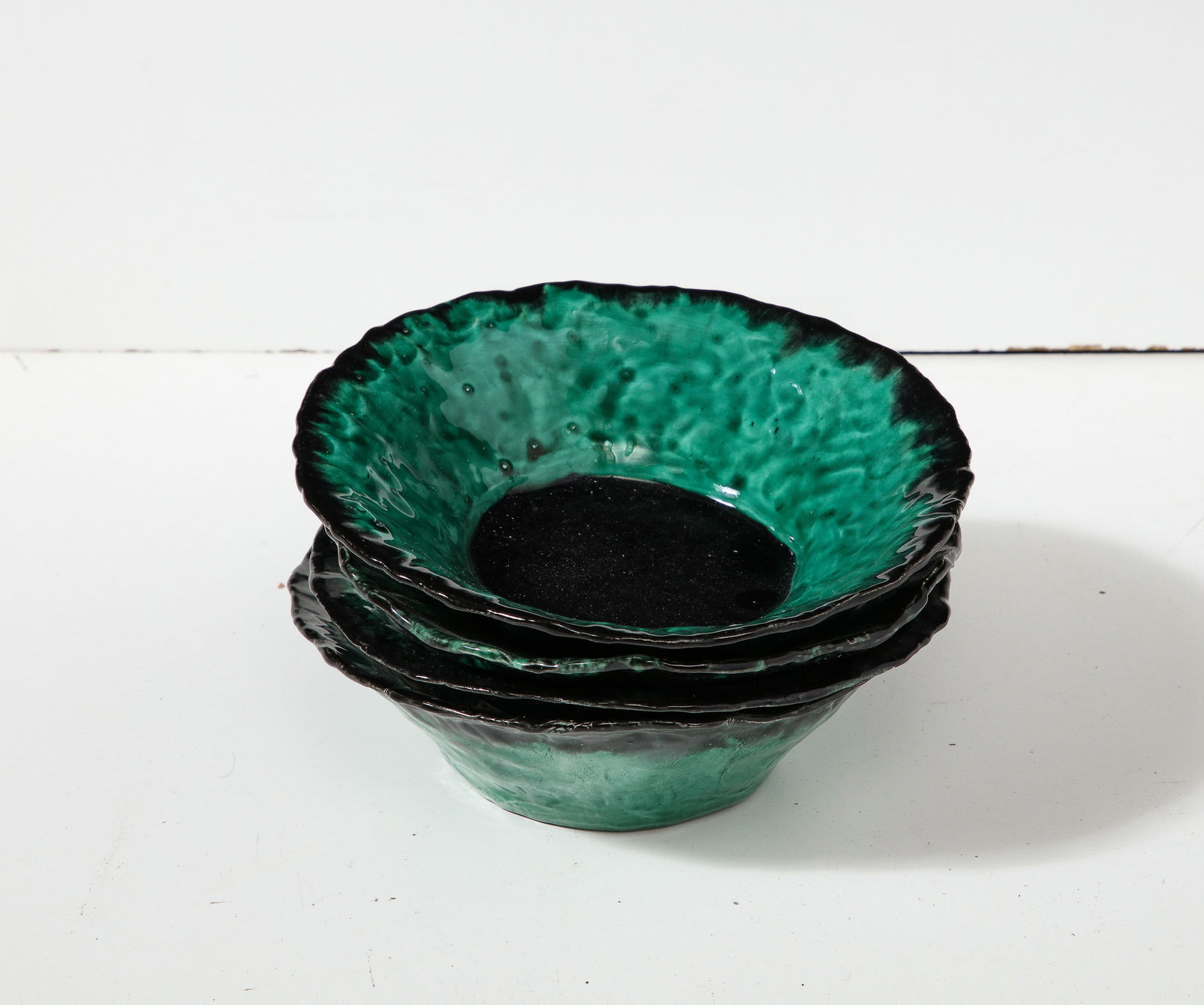 Marthe Delacroix, Green Ceramic Bowl