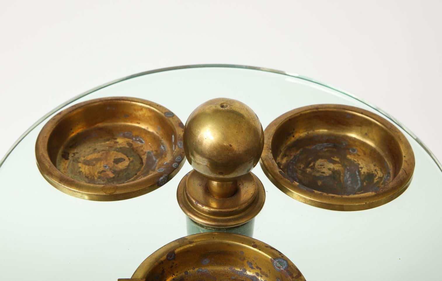 Vintage Fontana Arte Style Ashtray Table