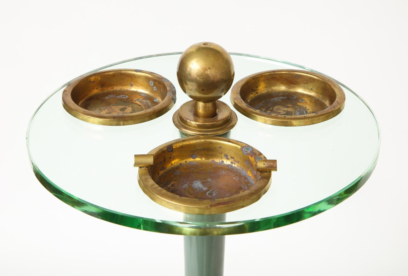 Vintage Fontana Arte Style Ashtray Table