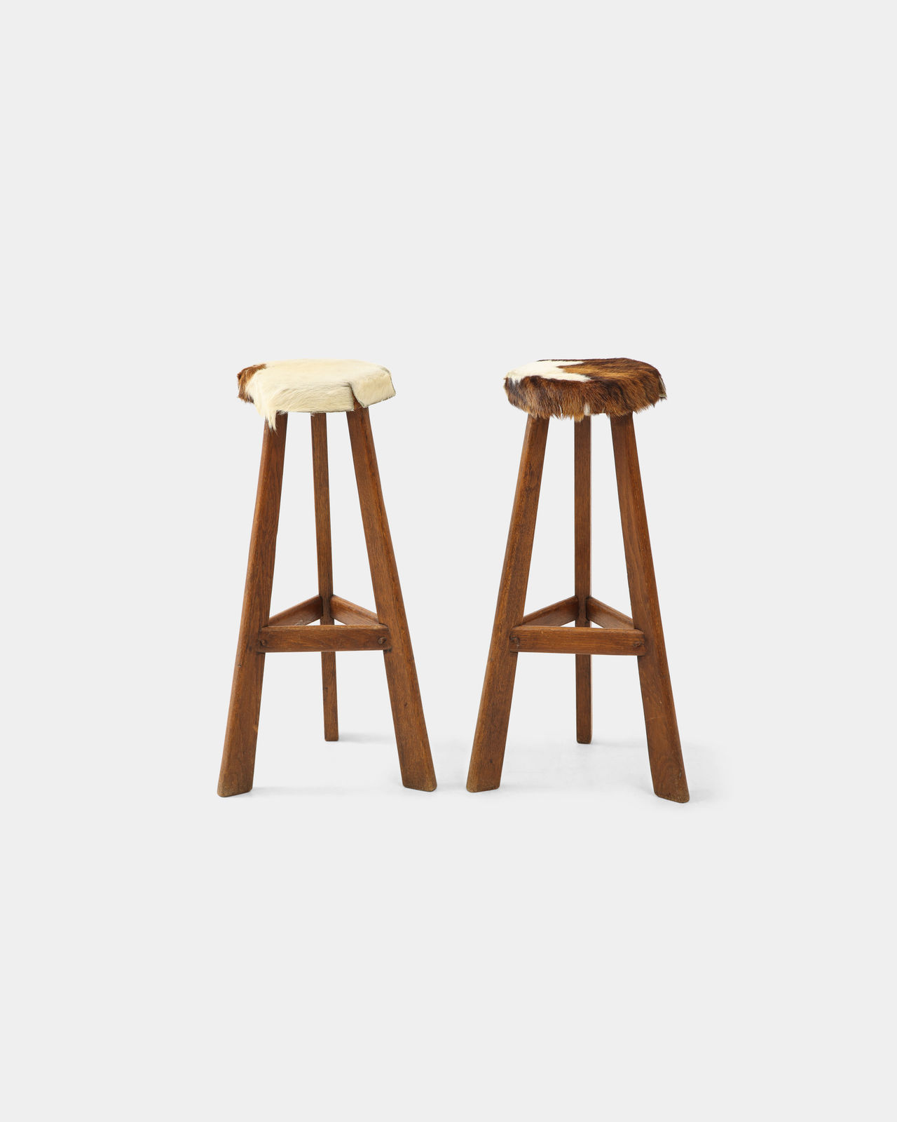 Pair of Midcentury Stools