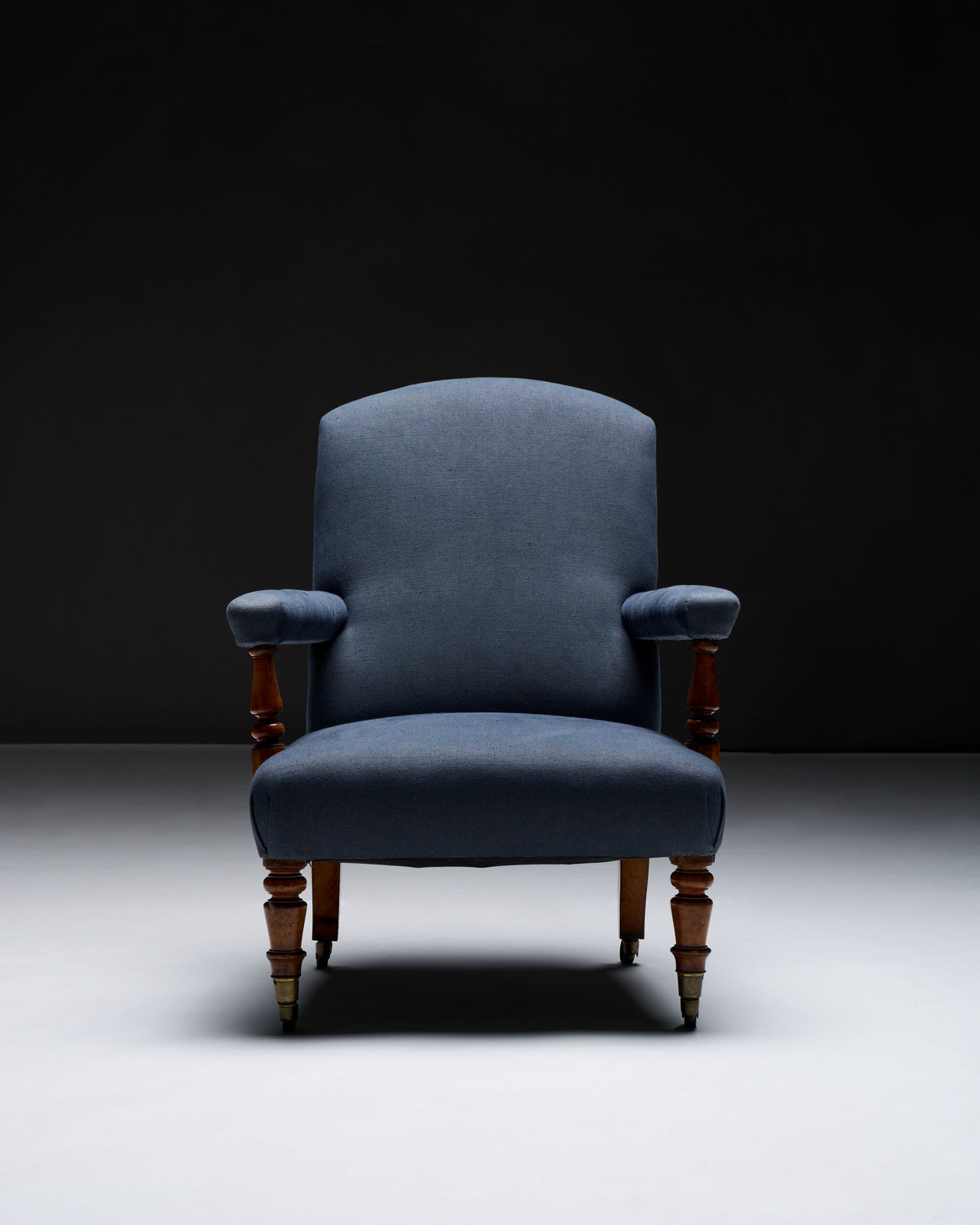 Upholstered Victorian Armchair