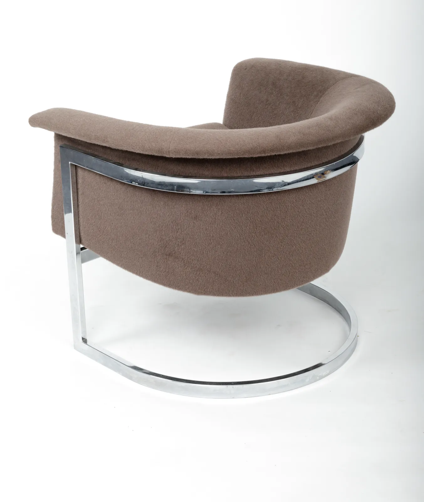 In the Manner of Milo Baughman, Pair of Lounge Chairs, c. 1970