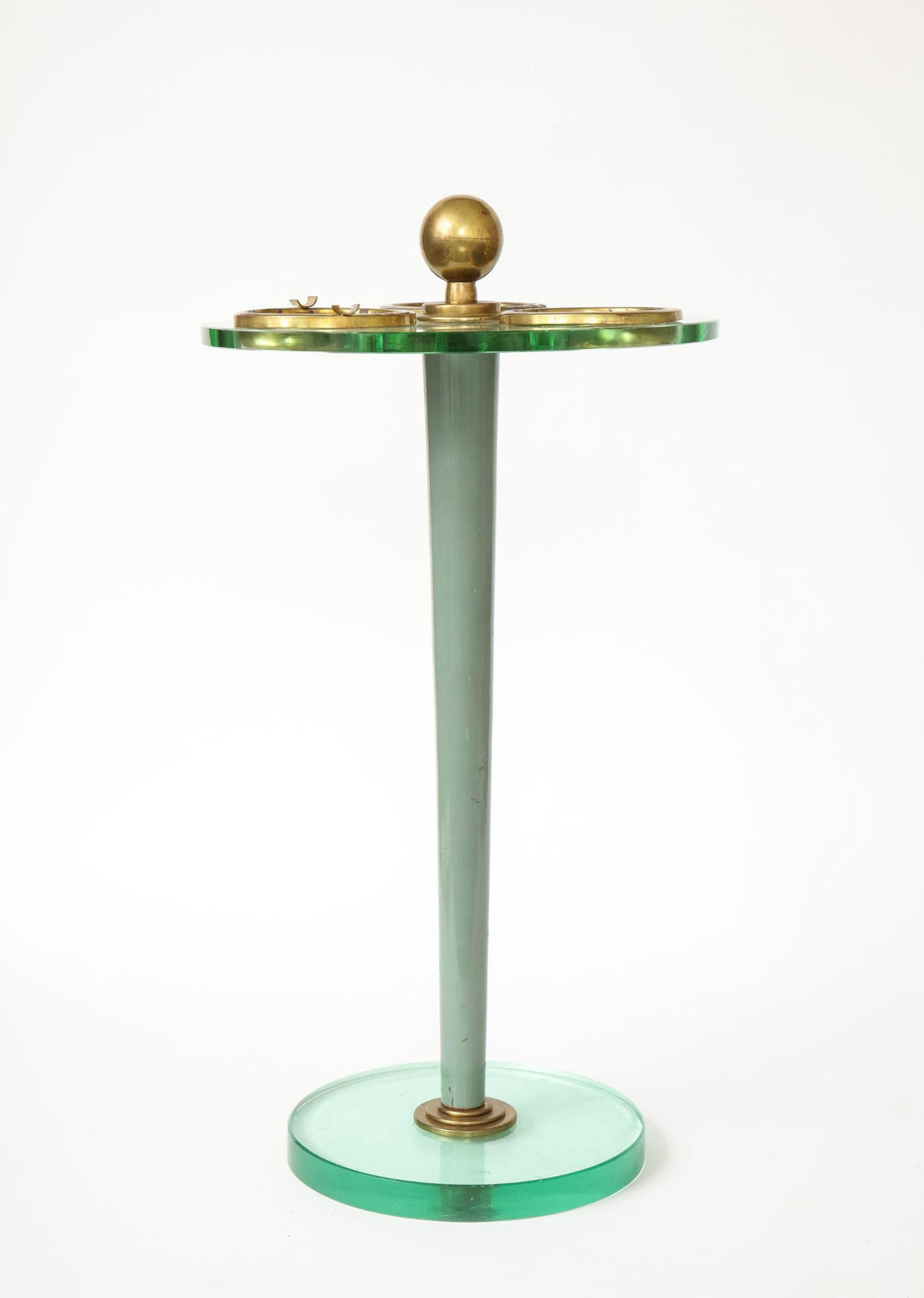 Vintage Fontana Arte Style Ashtray Table