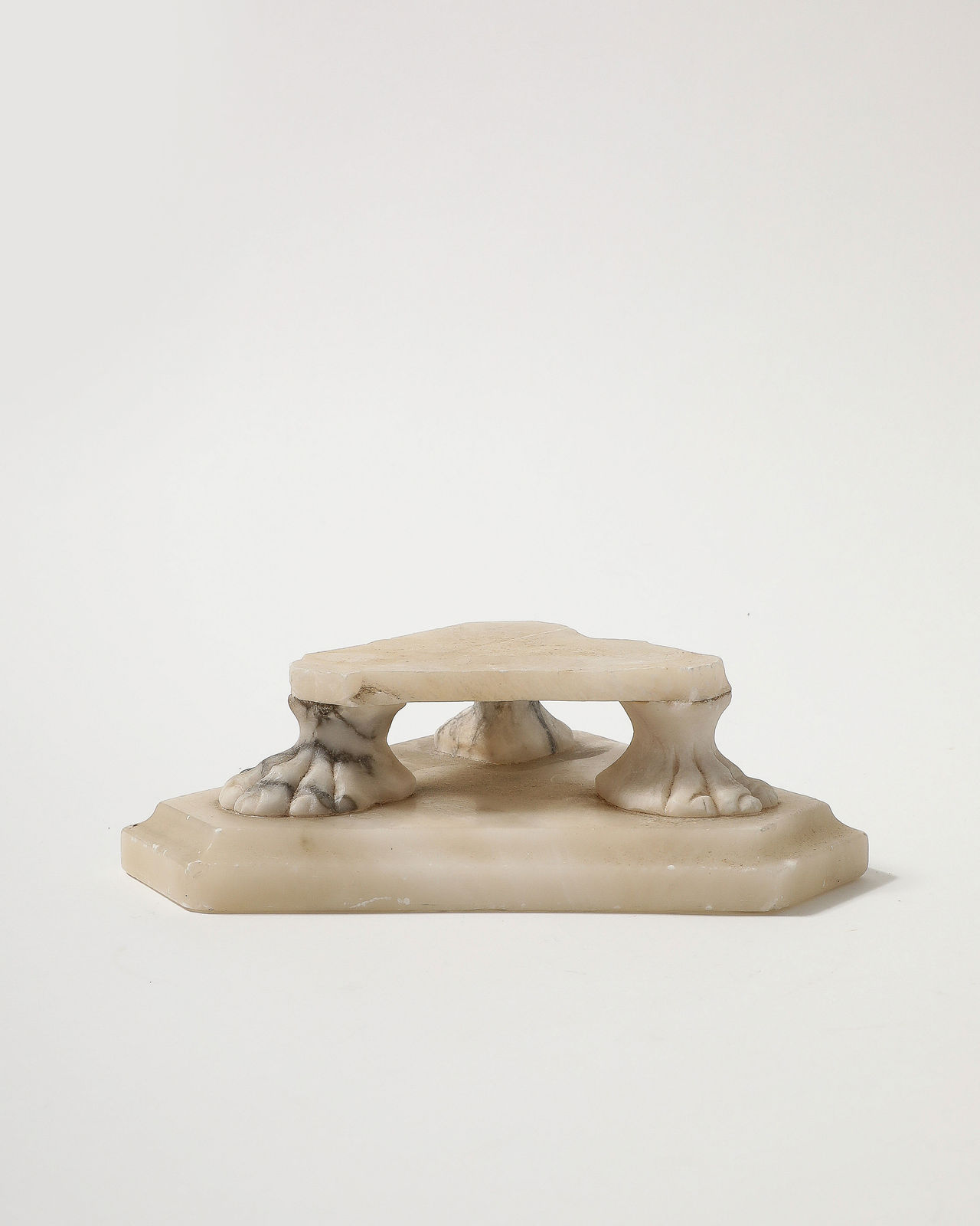 Plinth with Lion Paw Motif