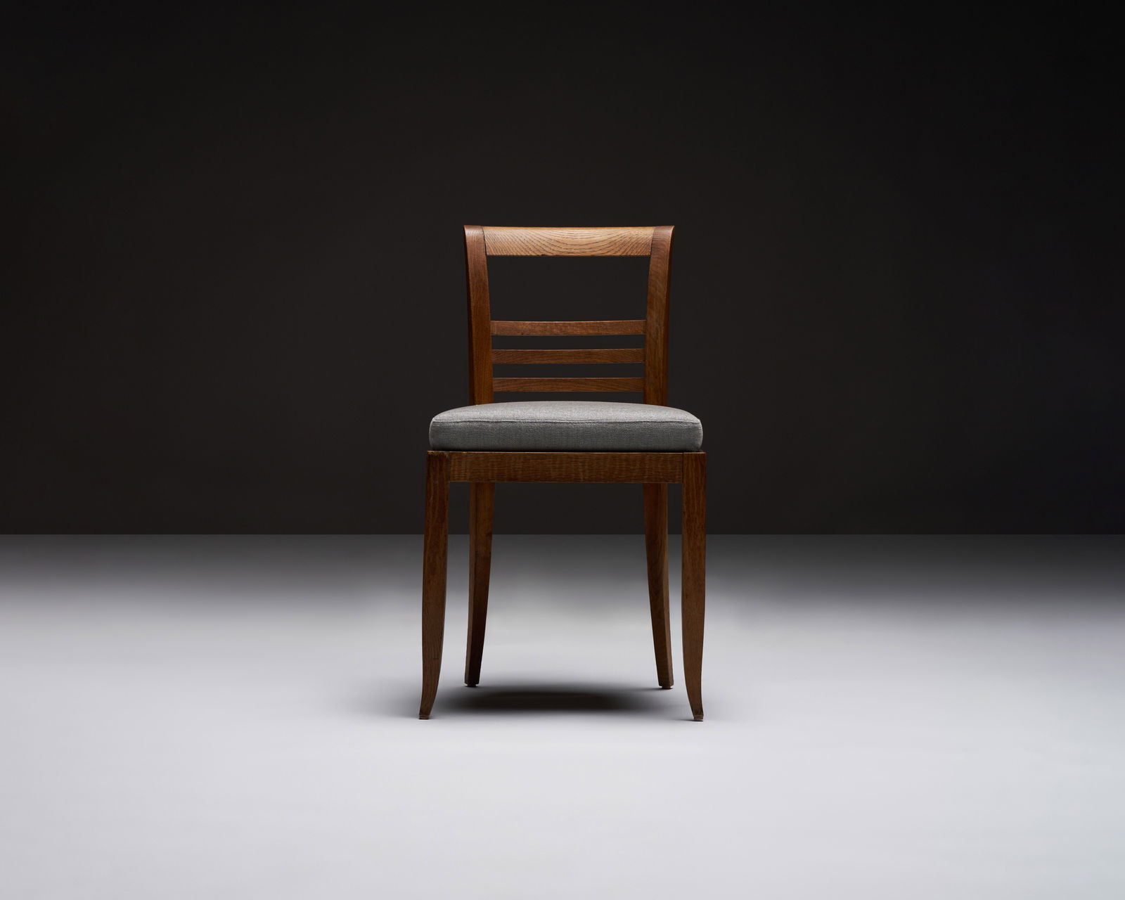 Set of Six Elm Dining Chairs