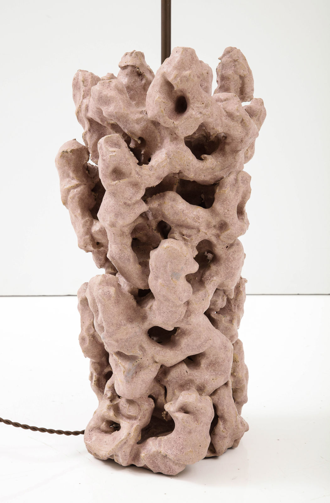 Peter Lane, Custom Contemporary Large Scholar Rock Lamp