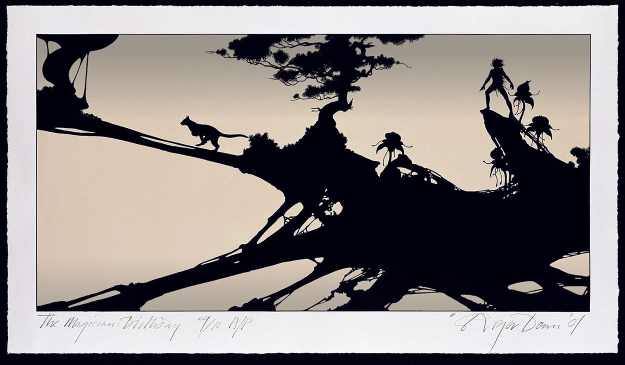 Roger Dean, MAGICIANS BIRTHDAY I (BLACK), 2001