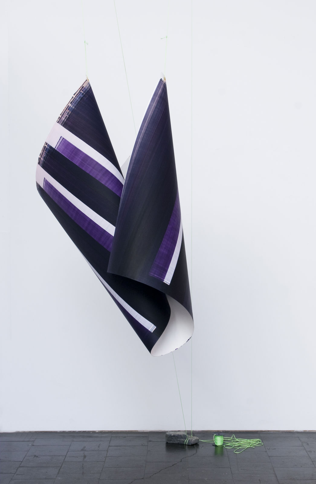 Elisabeth Sonneck, scrollpainting76 dual, 2019