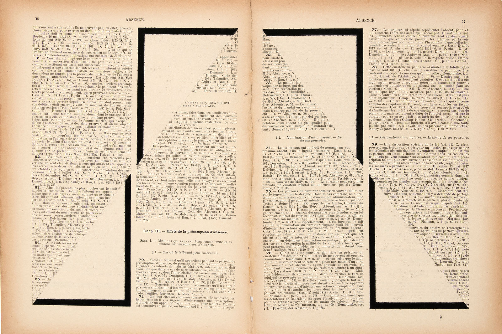 Marinda Vandenheede, Pars Pro Toto - Absence II, 2021