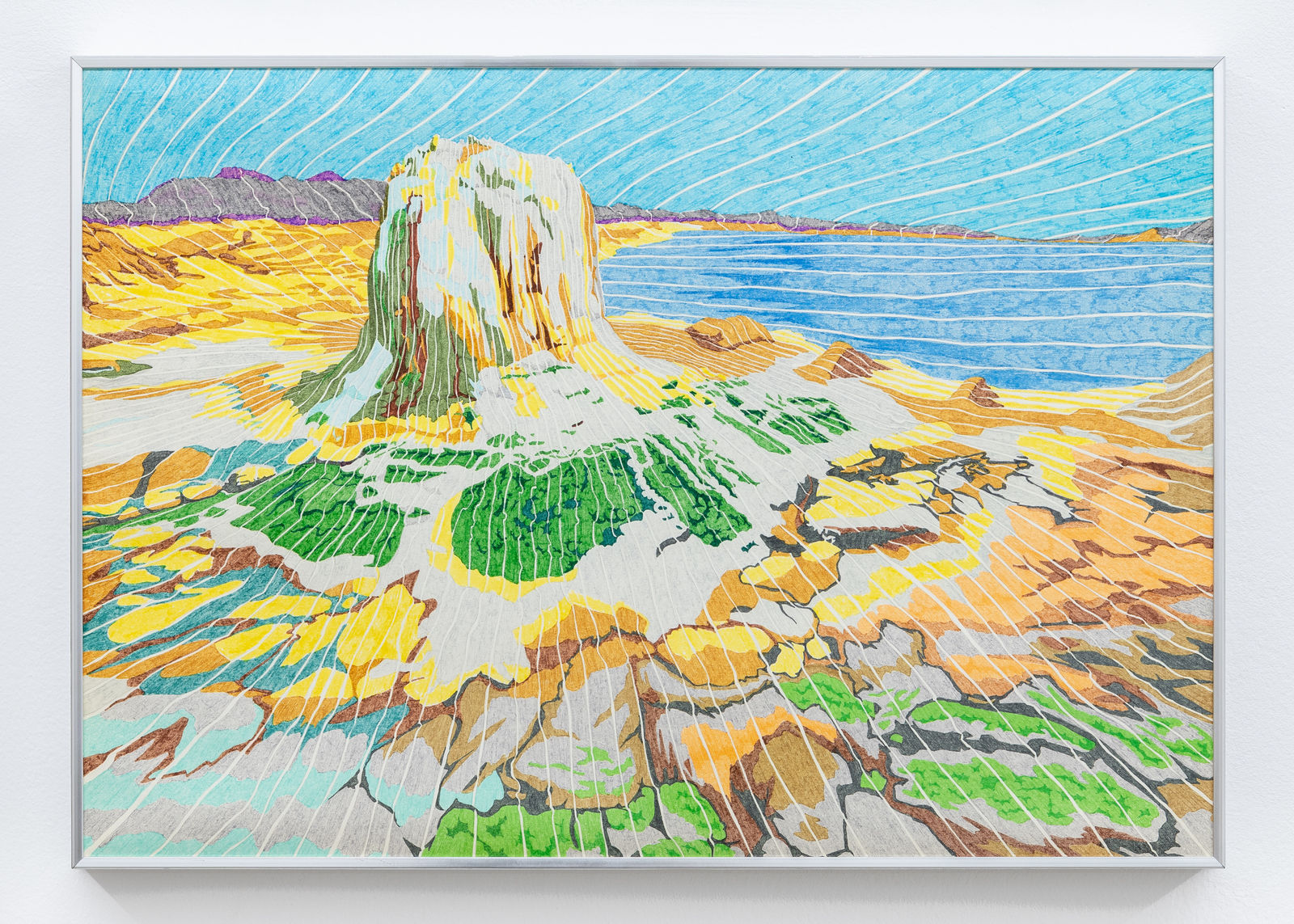 Serminaz Barseghian, A Familiar Landscape on Earth I, 2023