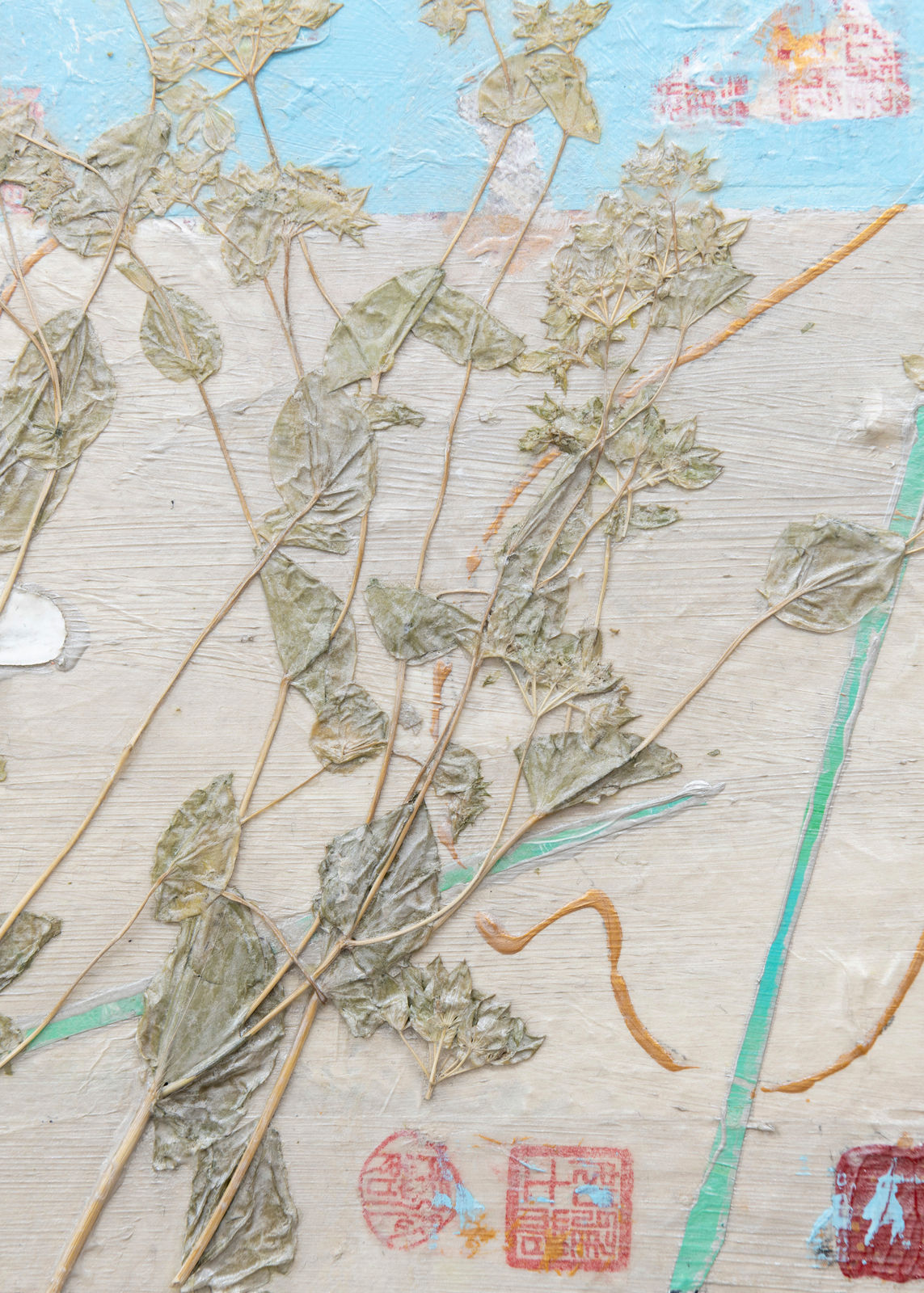 Canal Cheong Jagerroos, Leaves & Flowers II, 2023