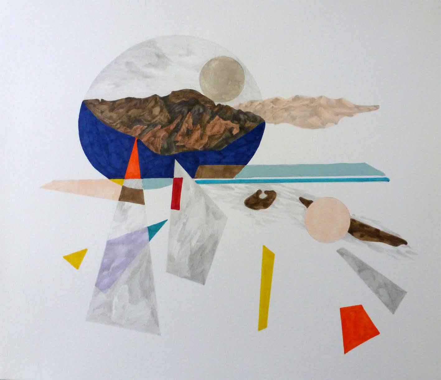 Patricia Sandonis, Landscape Splash IV, 2015