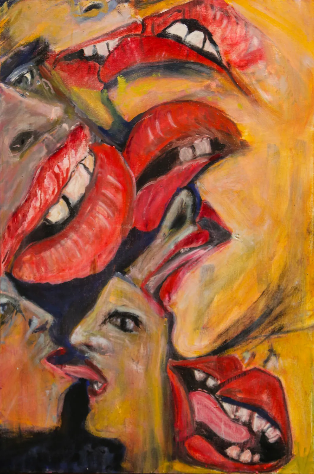 Ron Silver, Study of a kiss, 2024