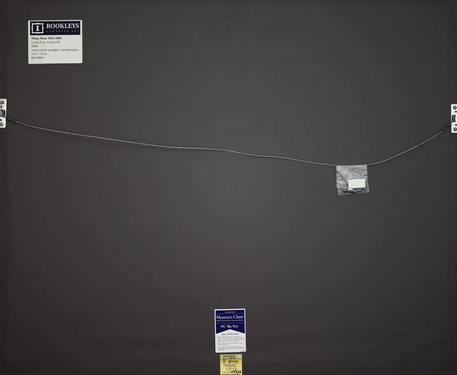 Ming Zhou, Lamp Post, Unionville, 2004