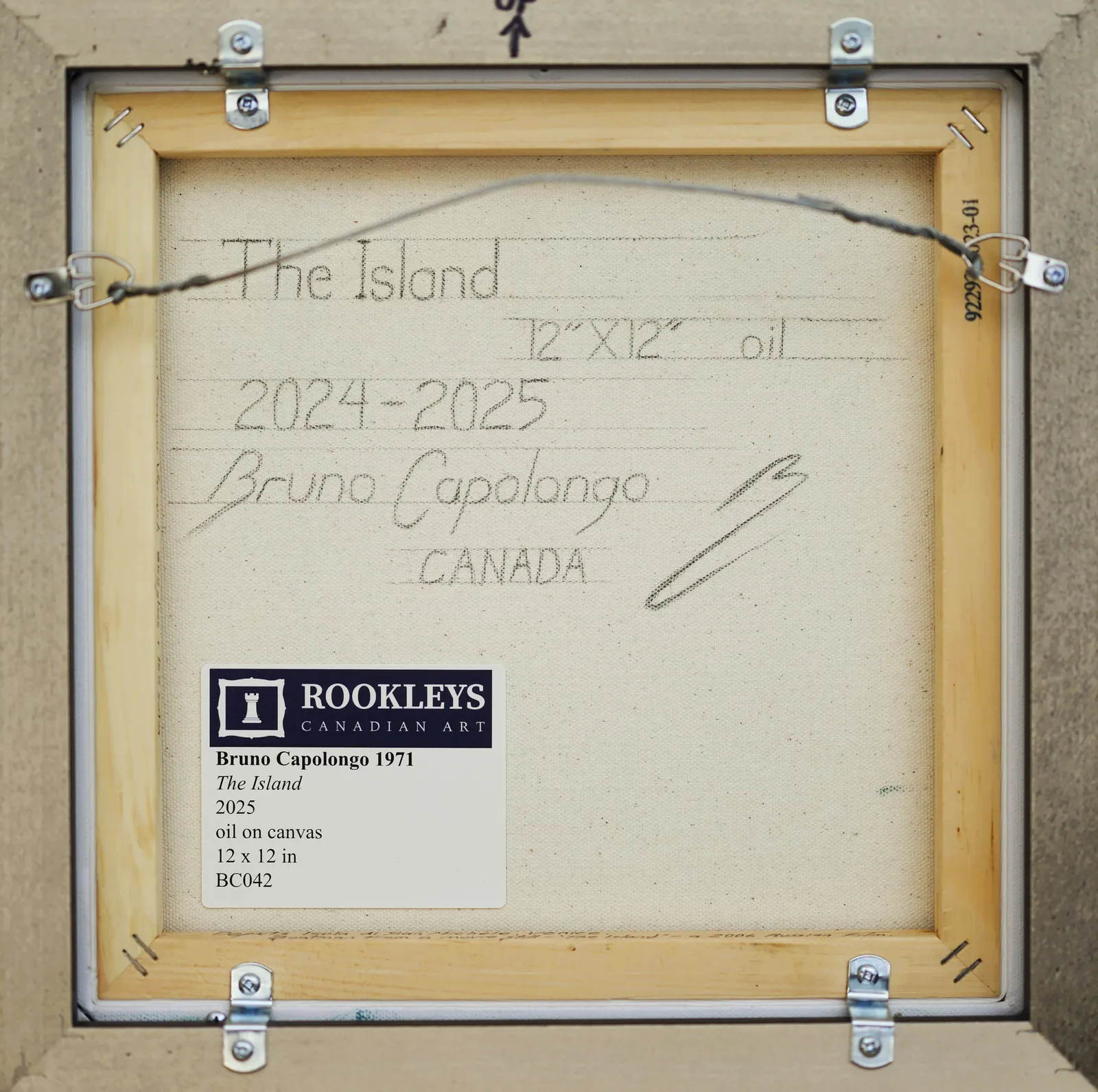 Bruno Capolongo, The Island, 2025