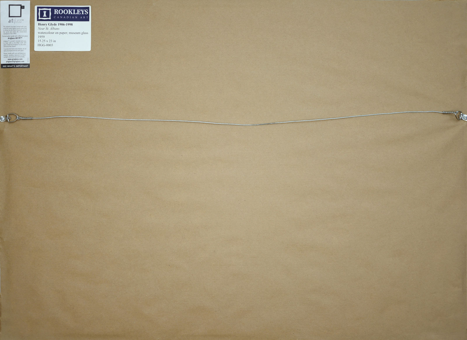 Henry Glyde, Near St. Albans, 1959