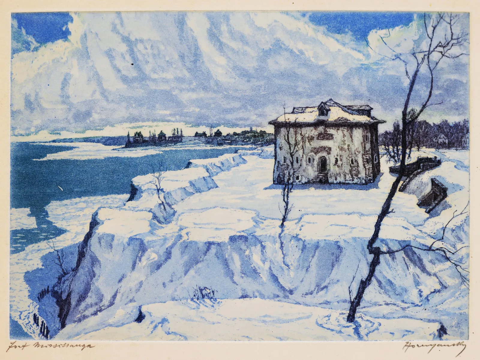 Nicholas Hornyansky, Fort Mississauga, c 1940