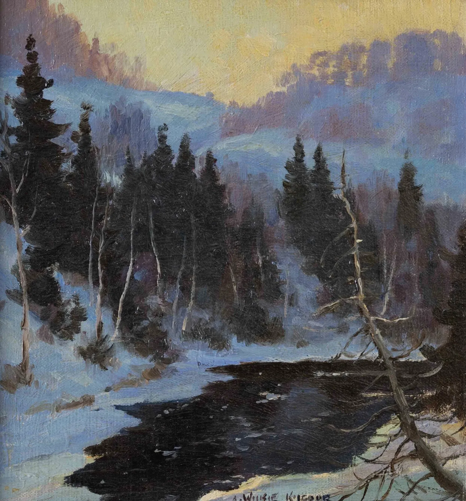 Wilkie Kilgour, March Evening, St. Austin, 1929